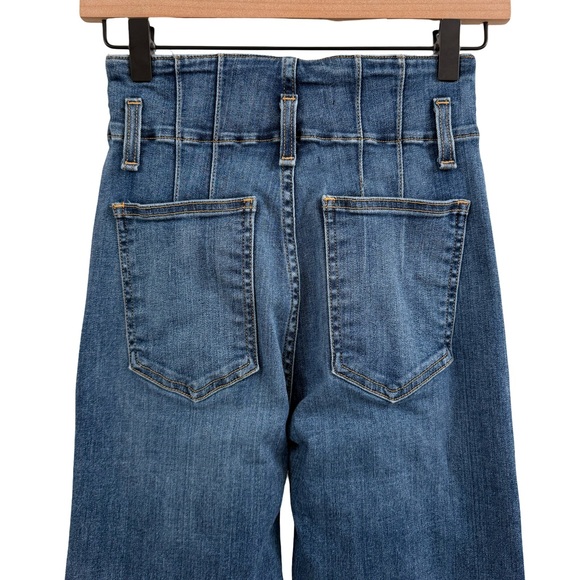 Veronica Beard Dark Blue Flare Jeans - Picture 4 of 11